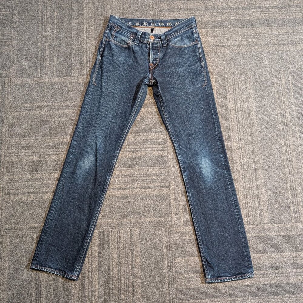 Earnest Sewn SYD Boyfriend Cut US-Made Tough Rigid Denim - 29 x 31
